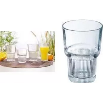 Sklenice Esmeyer Arcoroc Starline z tvrzeného skla, 310 ml, sada 6 ks, vhodná do myčky, stohovatelná 384-6733