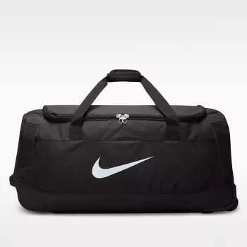 Cestovní taška na kolečkách Nike Club Team Swoosh černá/bílá BA5199 010
