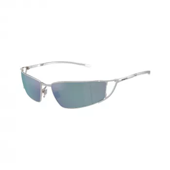Arnette AN3093 736-Y7 pánské obdélníkové sluneční brýle, matně černá obruba, tmavě šedé čočky, 64mm