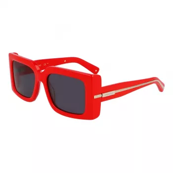 Dámské sluneční brýle Ferragamo SF2032S-600 cat eye červený rám šedé gradientové sklo 55/19/140 mm