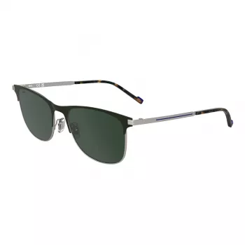 ZEISS Men's ZS25163S-326 Sunglasses, Black Frame, Grey Lenses, 55-18-145