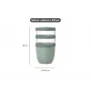 Termoizolační nádoba na jídlo MEPAL Thermo Lunchpot Ellipse Nordic Sage 700 ml 107658094700
