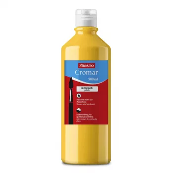 Tekutá barva ARISTO Cromar středně žlutá 500 ml, 1 ks (AR30920)
