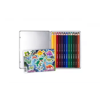 Barevné tužky JOLLY X-BIG Adventure Colours, mix barev, 12 ks (3099-0151)