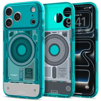 Pouzdro Spigen Ultra Hybrid MagSafe pro iPhone 17 Pro Max / 18 Pro Max - C-One Bondi Blue