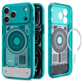 Pouzdro Spigen Ultra Hybrid MagSafe pro iPhone 17 Pro Max / 18 Pro Max - C-One Bondi Blue