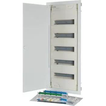 Rozvaděč do duté stěny Eaton 5řadý, 60 modulových jednotek KLV-60HWP-F (302412)