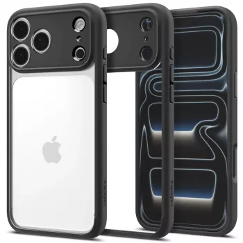 Pouzdro Spigen Ultra Hybrid pro Apple iPhone 18 Pro Max / 17 Pro Max - matná černá