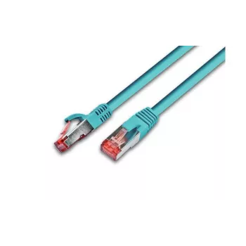 Síťový kabel Wirewin S/FTP CAT6 0,25 m tyrkysový (PKW-PIMF-KAT6 0.25 TK)