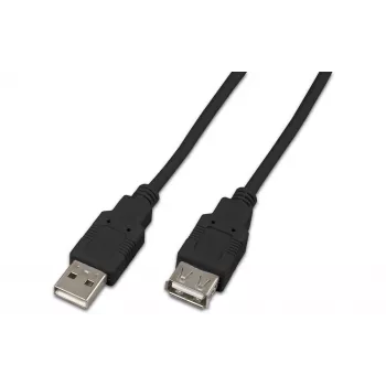 Prodlužovací kabel Wirewin USB A-A MF 0.15 SW USB 2.0 0,15 m černý