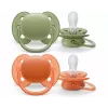 Dudlík Philips Avent Ultra Soft, neutrální, 18M+ (2 ks)