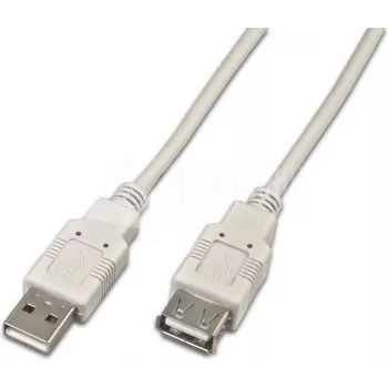 Prodlužovací kabel USB Wirewin USB A-A MF 3.0 GR, 3 m, USB 2.0, šedý