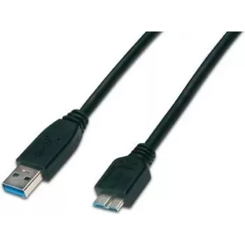 Wirewin USB 3.0 A-MB MM 0.5 SW – 0,5 m kabel USB-A na Micro-B, černý