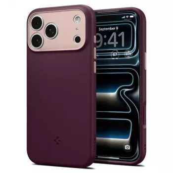 Pouzdro Spigen Nano Pop Mag MagSafe pro iPhone 18 Pro Max / 17 Pro Max – Burgundy Bean