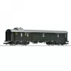 Vůz pro přepravu zavazadel Roco 6200140 H0 DRG Einheits-Gepäckwagen D89 München – Hamburg Altona