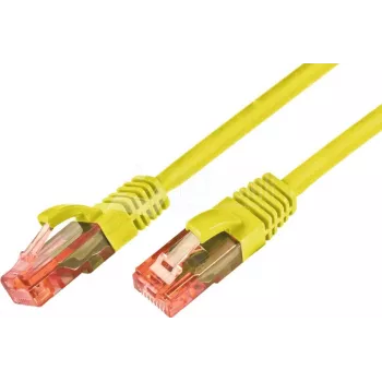 Síťový patch kabel Wirewin PKW-UTP-KAT6 5.0 GE Cat6 U/UTP, žlutý, 5 m