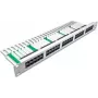 Patch panel Wirewin 50portový ISDN 1U, světle šedý (PANEL TEL 50)