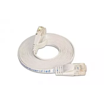 Slim patch kabel Wirewin Cat.6 U/UTP 7,5 m bílý PKW-SLIM-KAT6 7.5 WS