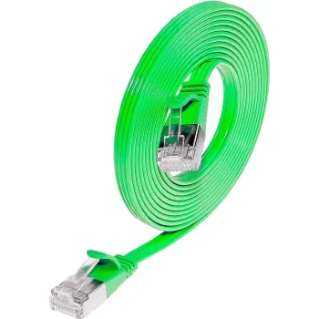 Slim patch kabel Wirewin SLIM S6 7,5 m zelený Cat.6 STP (PKW-STP-SLIM-KAT6 7.5 GN)