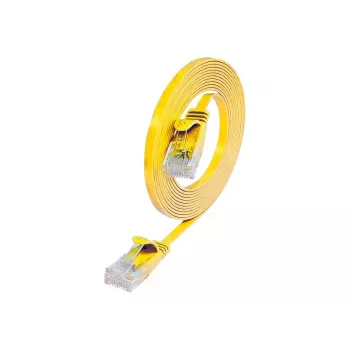 Slim patch kabel Wirewin Cat.6 U/UTP 1,5 m žlutý PKW-SLIM-KAT6 1.5 GE