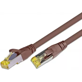 Síťový kabel Wirewin Cat6a S/FTP, 70 m, hnědý, RJ45, 10Gbps, 500MHz, PIMF PKW-PIMF-KAT6 70.0 BR