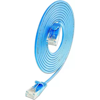 Síťový patch kabel Wirewin PKW-LIGHT-K6 2.0 BL Cat.6 Slim-Light, U/UTP, 2,0 m, modrý