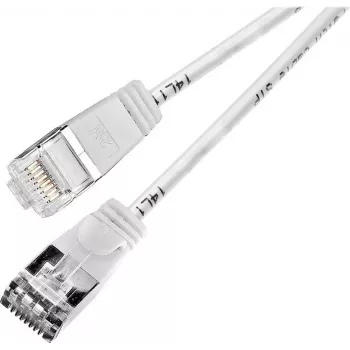Síťový patch kabel Wirewin Triotronik PKW-LIGHT-STP-K6 3.0 WS Cat6 STP, 3 m, bílý