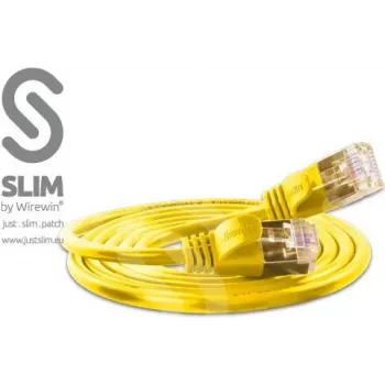 Síťový patch kabel Wirewin Triotronik F/UTP Cat6, 5 m, šedý, RJ45 na RJ45, Gigabit 1000 Mbps, Foiled Twisted Pair PKW-LIGHT-STP-K6 5.0 GE