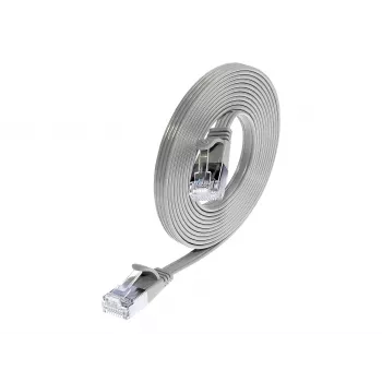 Wirewin Triotronik Cat6 U/FTP Slim ethernetový patch kabel 20m šedý PKW-STP-SLIM-KAT6 20.0