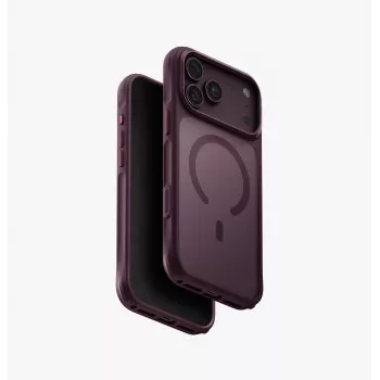 MagClick nabíjecí pouzdro UNIQ Veren pro iPhone 18 Pro Max / 17 Pro Max, Smoky Frost