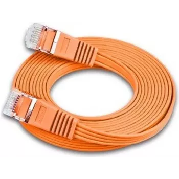 Patch kabel Wirewin Triotronik, 0,15 m, Cat6, U/FTP, RJ-45 na RJ-45, oranžový PKW-STP-SLIM-KAT6 0.15 OR