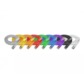Slim patch kabel Wirewin Cat6 U/FTP plochý fialový 15 m PKW-STP-SLIM-KAT6 15.0 VT