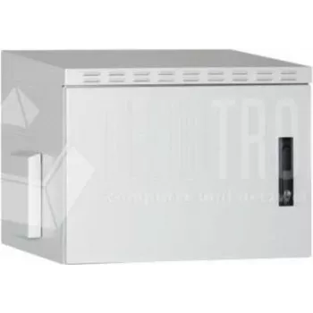 Venkovní nástěnné pouzdro Wirewin IP55 19 inch 600x600mm, 12U, šedé (WCAB OUT 600X600X12U)