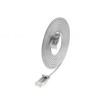 Slim patch kabel Wirewin SLIM UL6 7,5 m Cat.6, U/UTP, šedý (PKW-LIGHT-K6 7.5)
