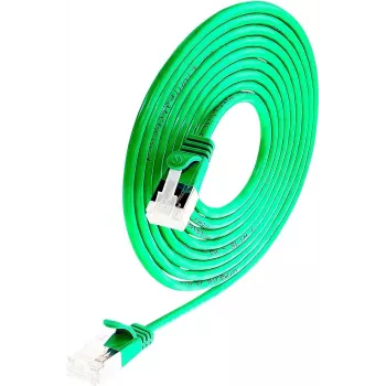 Slim patch kabel Wirewin Cat 6a U/FTP, 1 m, zelený PKW-LIGHT-STP-K6A 1.0 GN
