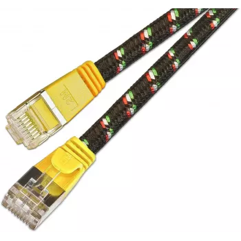 Patch kabel Wirewin Cat.6 SLIM-Tough F/FTP 0,5 m žlutý PKW-TOUGH-STP-K6 0.5 GE