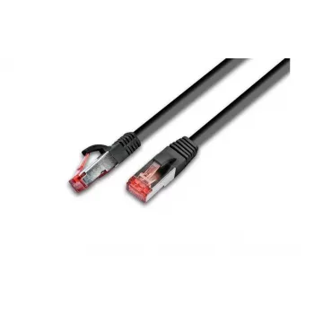Síťový kabel Wirewin PKW-PIMF-KAT6A 15 m černý Cat6a S/FTP PKW-PIMF-KAT6A 15.0 SW