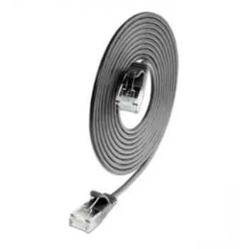 Slim patch kabel Wirewin SLIM CAT6A 10 Gigabit, U/UTP, průměr 3,6 mm, černý, 1,5 m SLIM-L-UU-K6A 1.5 BK