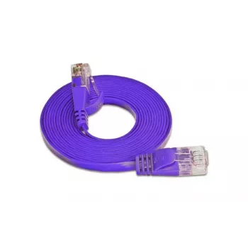 Síťový kabel Patch Ethernet Wirewin Cat6 U/UTP Slim 0,25 m fialový PKW-SLIM-KAT6 0.25 VT