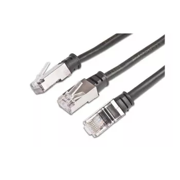 Síťový kabel Wirewin PKW-OUT-K5E 30.0 černý 30 m Cat5e U/FTP (STP)