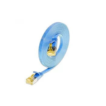 Síťový kabel Patch Ethernet Wirewin Cat6a U/FTP Slim RJ-45 modrý 5 m PKW-STP-SLIM-K6A 5.0 BL