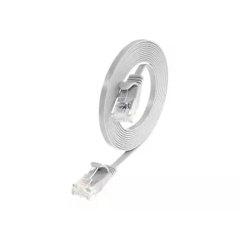 Slim Ethernet patch kabel Wirewin Cat.6 U/UTP, 25 m, bílý PKW-SLIM-KAT6 25.0 WS