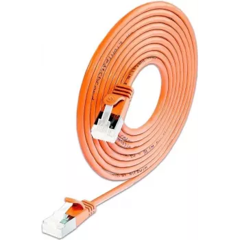 Slim light patch kabel Wirewin SLIM KAT6A 10 Gigabit, U/FTP, Ø3,8 mm, oranžový, 1,5 m PKW-LIGHT-STP-K6A 1.5 OR