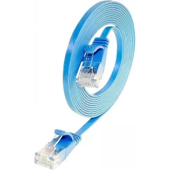 Slim patch kabel Wirewin UTP, síťový kabel, modrý, 7,5 m, Cat6 U/UTP (PKW-SLIM-KAT6 7.5 BL)
