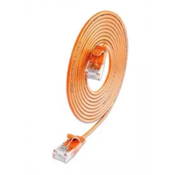 Slim patch kabel Wirewin SLIM Cat.6A 10 Gigabit U/UTP, 0,1 m, oranžový SLIM-L-UU-K6A 0.1 OR