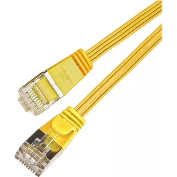 Slim patch kabel Wirewin Triotronik Cat6 U/FTP, RJ45 samec na samce, 0,5 m, žlutý PKW-STP-SLIM-KAT6 0.5 GE