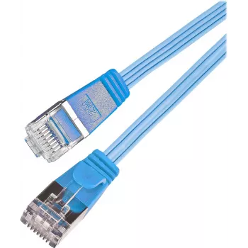 Slim patch kabel Wirewin Triotronik Cat 6 U/FTP 20 m RJ-45 samec-samec modrý PKW-STP-SLIM-KAT6 20.0 BL