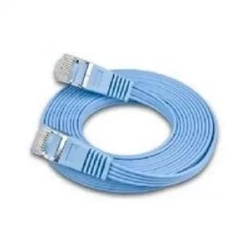Slim patch kabel Wirewin Triotronik Cat 6 U/FTP 20 m RJ-45 samec-samec modrý PKW-STP-SLIM-KAT6 20.0 BL
