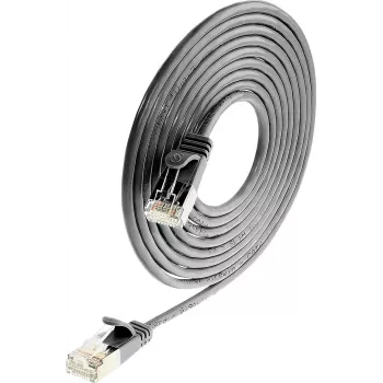 Patch kabel Wirewin Triotronik PKW-LIGHT-STP-K6 1.0 SW Cat6 STP RJ-45 samec-samec 1m černý