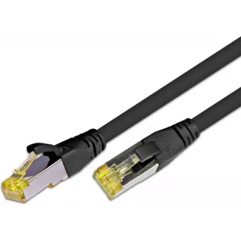 Patch kabel Wirewin PKW-PIMF-KAT6A 1.0 SW Cat6a S/FTP, 1 m, černý